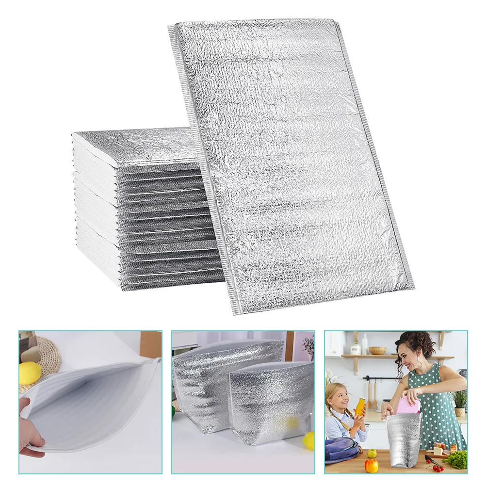 Thermalfood Pouchinsulated Insulation Out Pouches Take Shipping Lunchsnack Liner Box Bento Cold Hot Sandwich Reusable Aluminum
Thermalfood Pouchinsulated Insulation Out Pouches Take Shipping Lunchsnack Liner Box Bento Cold Hot Sandwich Reusable Aluminum