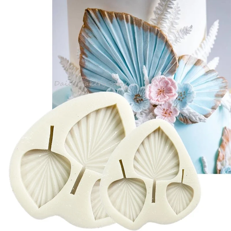 1Pc Palm Leaf Silicone Sugarcraft Mold Turtle Leaves Fan Shape Resin Tools Chocolate Cupcake Fondant Mould Cake Decorating Tools
1Pc Palm Leaf Silicone Sugarcraft Mold Turtle Leaves Fan Shape Resin Tools Chocolate Cupcake Fondant Mould Cake Decorating Tools