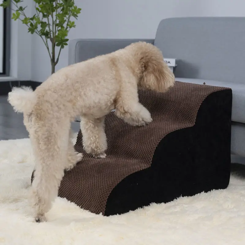 Pet Stairs Slope Steps Small Dog On The Bedside Ladder Sofa Puppy Cat Dog Non-Slip Removable Washable Steps Pet Supplies
Pet Stairs Slope Steps Small Dog On The Bedside Ladder Sofa Puppy Cat Dog Non-Slip Removable Washable Steps Pet Supplies