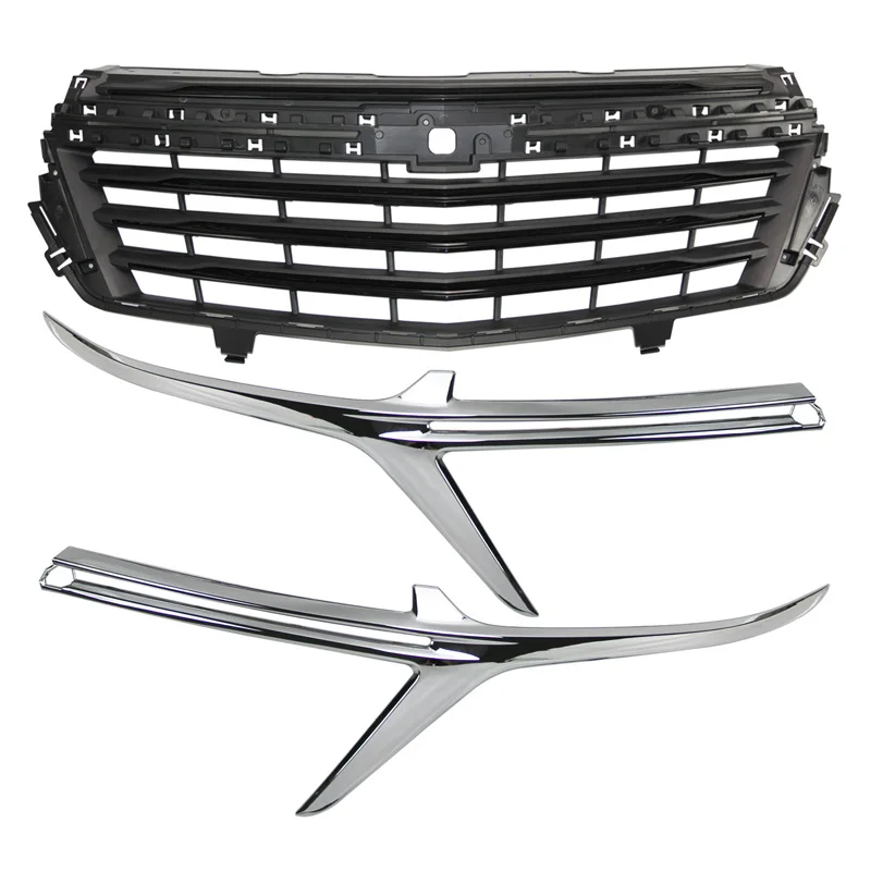 Black Front Bumper Luxury-equiped Grille for Chevrolet Equinox 2021
Black Front Bumper Luxury-equiped Grille for Chevrolet Equinox 2021