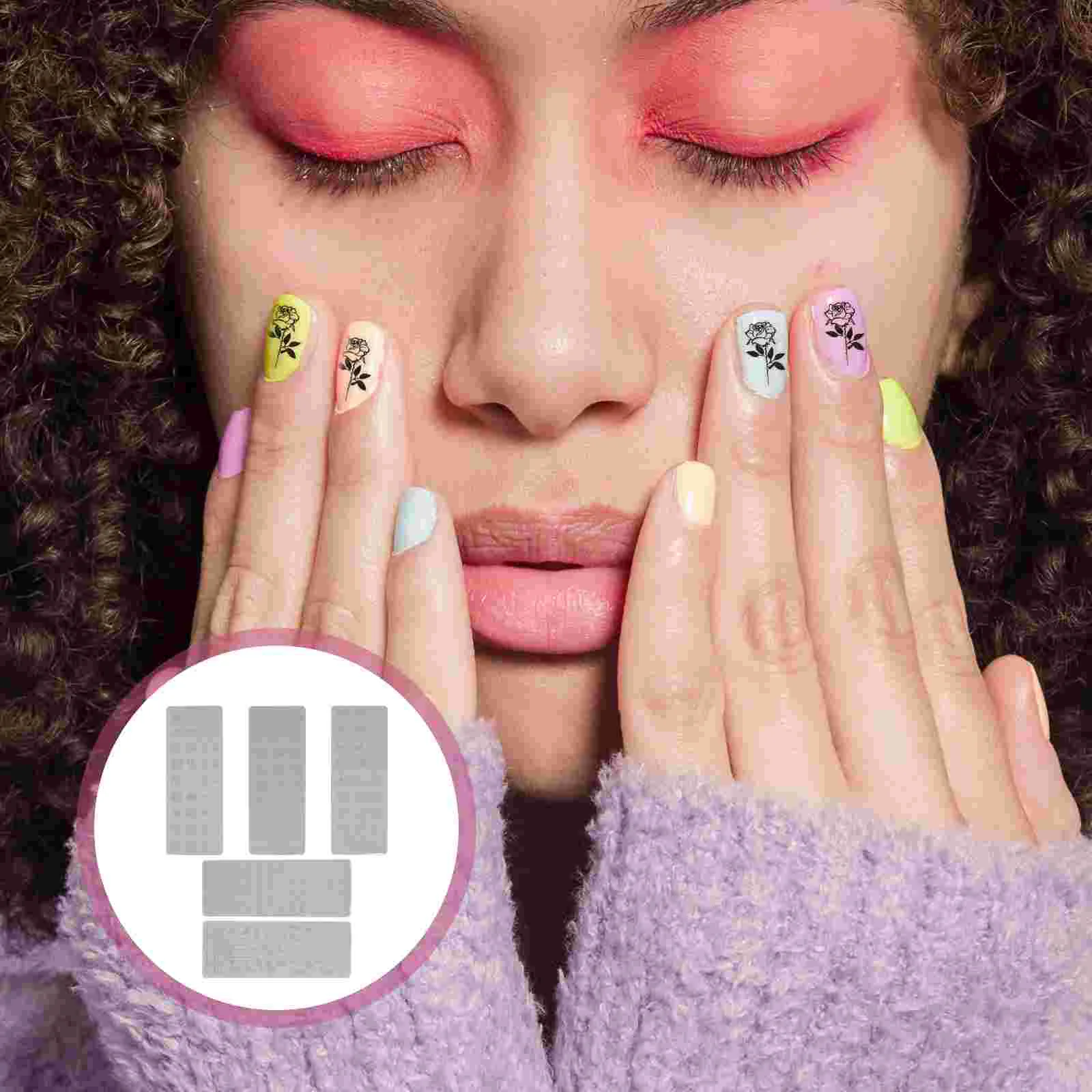 5pcs Nail Stamping Plates DIY Creative Florals Template Plates Nail Art Plate for Girls Nail Art 
5pcs Nail Stamping Plates DIY Creative Florals Template Plates Nail Art Plate for Girls Nail Art