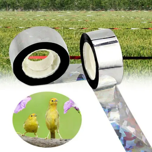 1PC Anti Bird Tape Flash Reflective Bird Scare Tape Repellent For Orchard Pest Control Tape 80M*2.4cm Portable Anti Bird Tools
1PC Anti Bird Tape Flash Reflective Bird Scare Tape Repellent For Orchard Pest Control Tape 80M*2.4cm Portable Anti Bird Tools