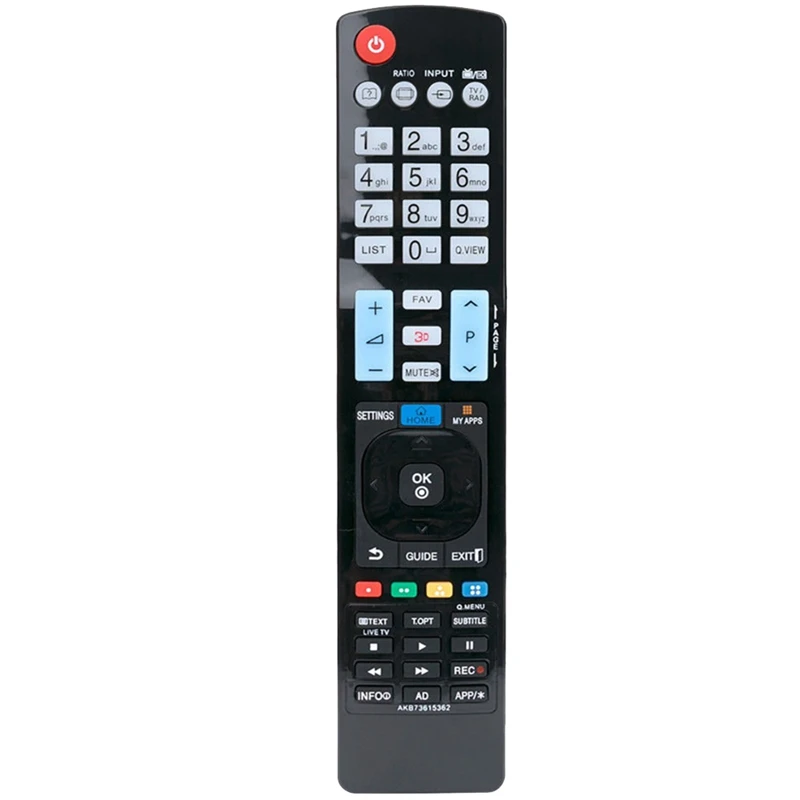 Пульт дистанционного управления AKB73615362 для LG AKB73615303 AKB72914202 AKB73615302 AKB73615361
Пульт дистанционного управления AKB73615362 для LG AKB73615303 AKB72914202 AKB73615302 AKB73615361