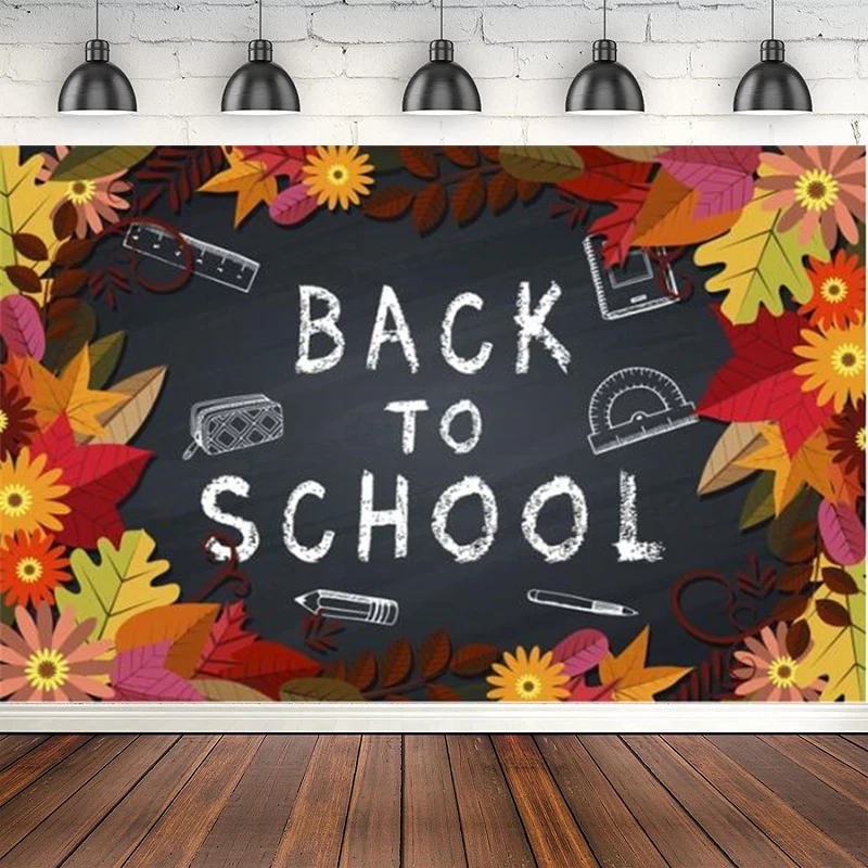 Back To School Photography Backdrop Party Decor Poster Blackboard Maple Photographic Background Banner Props For Photo Studio
Back To School Photography Backdrop Party Decor Poster Blackboard Maple Photographic Background Banner Props For Photo Studio