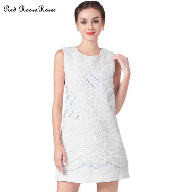 Женское свободное платье выше колена Wemen, красное платье с цветным украшением из страз, с коротким рукавом, дизайнерское летнее платье
Женское свободное платье выше колена Wemen, красное платье с цветным украшением из страз, с коротким рукавом, дизайнерское летнее платье