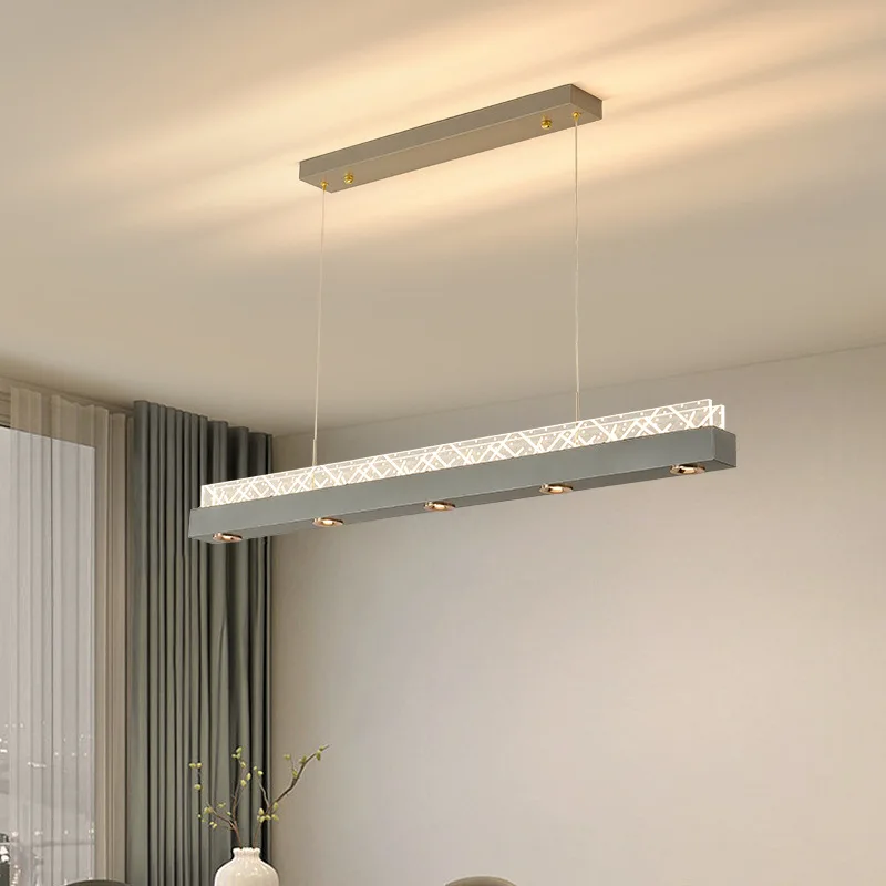 Modern LED Chandelier Rectangular Pendant Lamp Suitable for Indoor Dining Room, Kitchen, Balcony, Home Decoration Lighting2023
Modern LED Chandelier Rectangular Pendant Lamp Suitable for Indoor Dining Room, Kitchen, Balcony, Home Decoration Lighting2023
