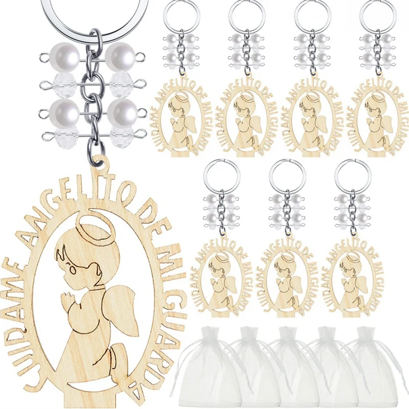 Baptism Souvenirs First Communion Favor For Boys Or Girls Keychain Wooden Key Rings Christening Favor With Organza Bag
Baptism Souvenirs First Communion Favor For Boys Or Girls Keychain Wooden Key Rings Christening Favor With Organza Bag