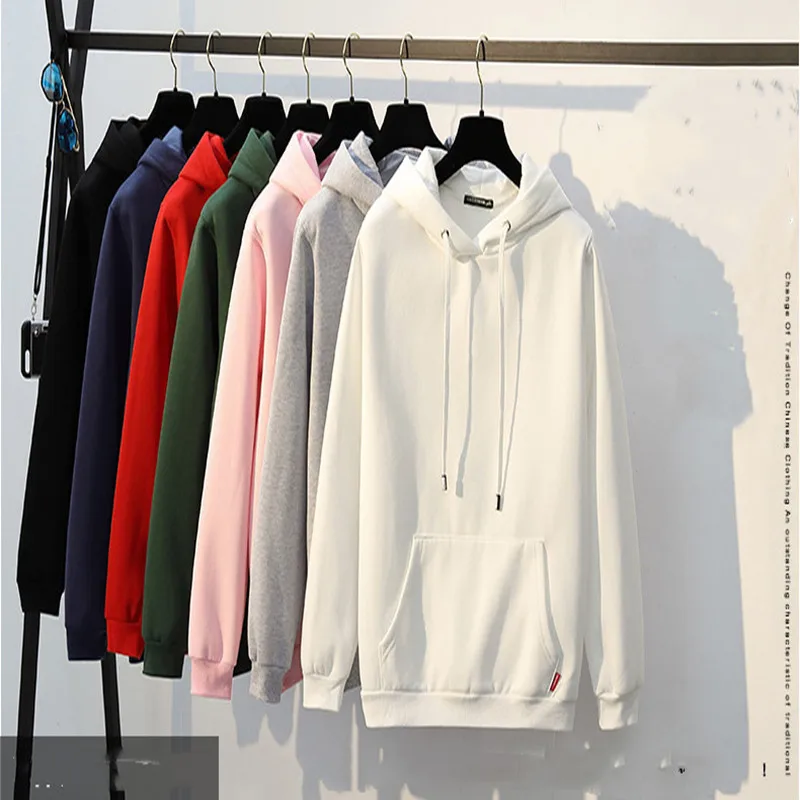 2022 Solid Color Hooded Sweater Spring Men's Blank Jacket Casual Hooded Pullover Velvet Men's and Women's Couples Wear
2022 Solid Color Hooded Sweater Spring Men's Blank Jacket Casual Hooded Pullover Velvet Men's and Women's Couples Wear