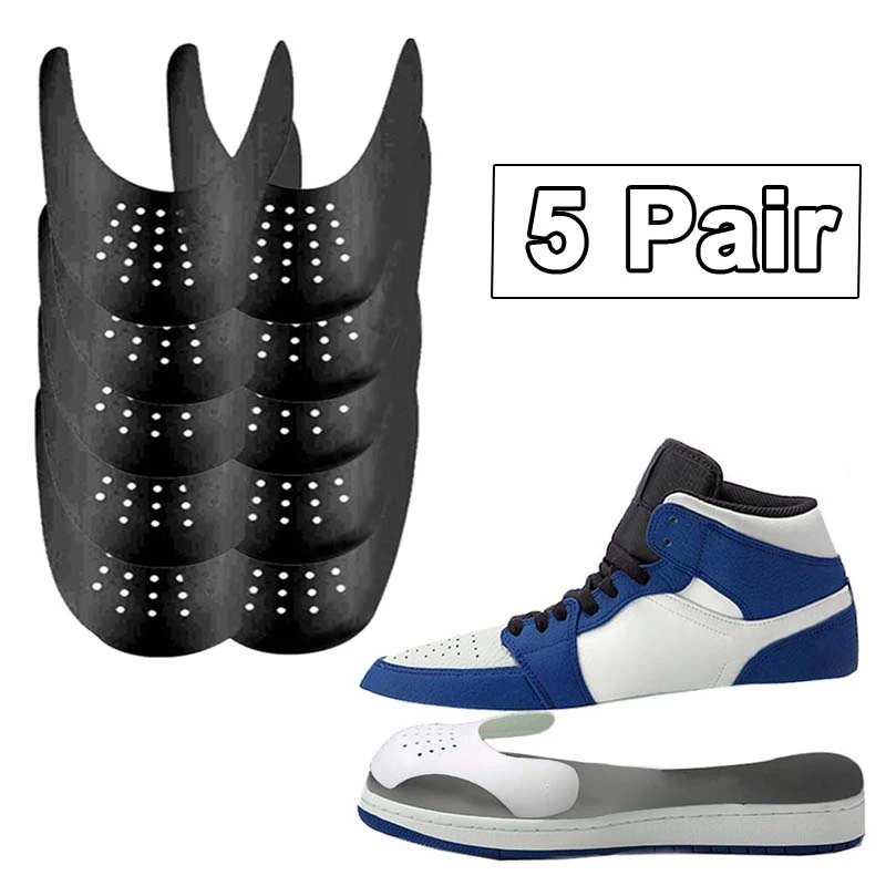 5 Pairs Anti-wrinkle Shoe Extender for Sneakers Men Women Sports Shoes Care Protector Guard Toe Cap Support Stretcher Keeping
5 Pairs Anti-wrinkle Shoe Extender for Sneakers Men Women Sports Shoes Care Protector Guard Toe Cap Support Stretcher Keeping