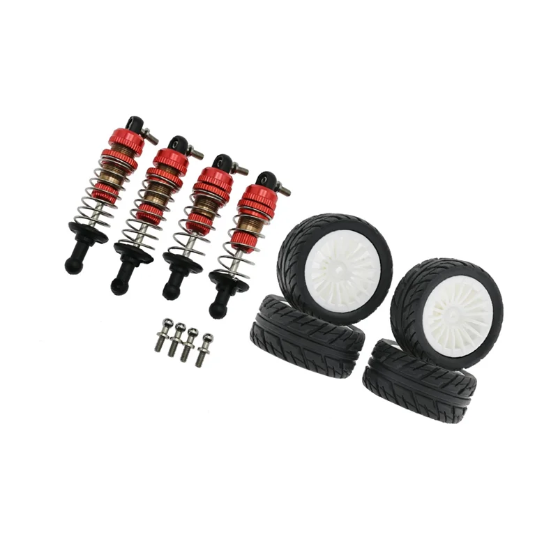 Metal Shock Absorber and Rubber Tire Set for SG1603 SG1604 SG1605 UDIRC UD1601 UD1602 UD1603 1/16 RC Car Parts,White
Metal Shock Absorber and Rubber Tire Set for SG1603 SG1604 SG1605 UDIRC UD1601 UD1602 UD1603 1/16 RC Car Parts,White