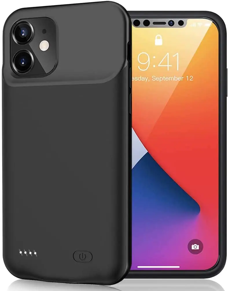 Battery Case iPhone 12 Mini, 6000mAh Slim Portable Rechargeable Battery Pack Charging Case Compatible with iPhone 12 Mini (5.4
Battery Case iPhone 12 Mini, 6000mAh Slim Portable Rechargeable Battery Pack Charging Case Compatible with iPhone 12 Mini (5.4