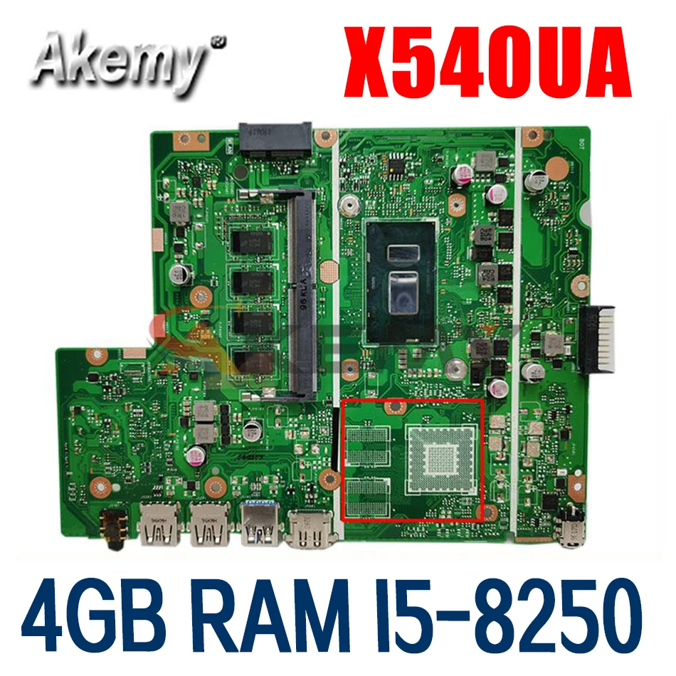 Материнская плата X540UA 4 Гб RAM I5-8250 CPU Материнская плата ASUS X540UBR X540UB X540UA X540U X540 протестированная Материнская плата ноутбука
Материнская плата X540UA 4 Гб RAM I5-8250 CPU Материнская плата ASUS X540UBR X540UB X540UA X540U X540 протестированная Материнская плата ноутбука