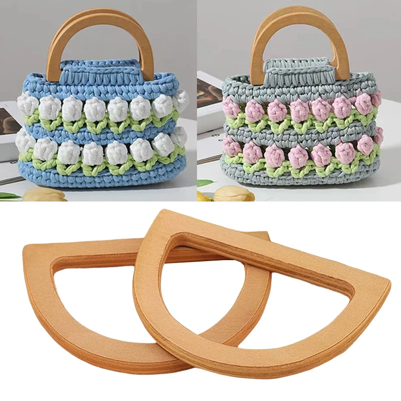 1pair Wood/Plastic D Shape Bag Handles DIY Replacement Handbag Tote Handles Purse Bags Straps Wooden Bag Handle Accessories 
1pair Wood/Plastic D Shape Bag Handles DIY Replacement Handbag Tote Handles Purse Bags Straps Wooden Bag Handle Accessories