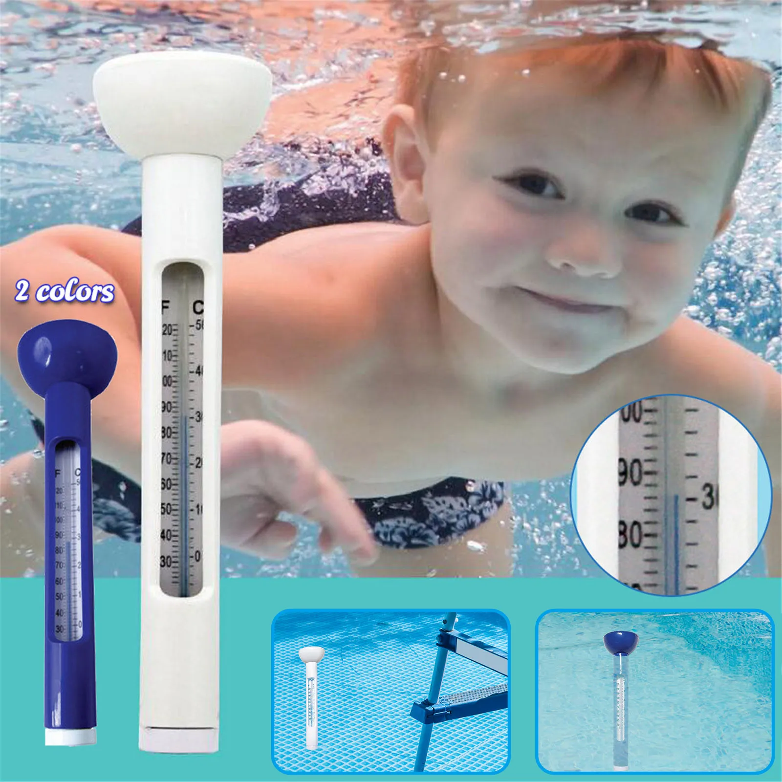 Floating Buoy Pool Thermometer With Easy To Read Temperature Display Digital Thermometer Accurate Pool Water Floats for Children
Floating Buoy Pool Thermometer With Easy To Read Temperature Display Digital Thermometer Accurate Pool Water Floats for Children