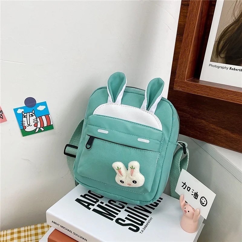 Small Square Nylon Ladies Handbag Cute Rabbit Women's Shoulder Bag Japanese Cartoon Messenger Bag
Small Square Nylon Ladies Handbag Cute Rabbit Women's Shoulder Bag Japanese Cartoon Messenger Bag
