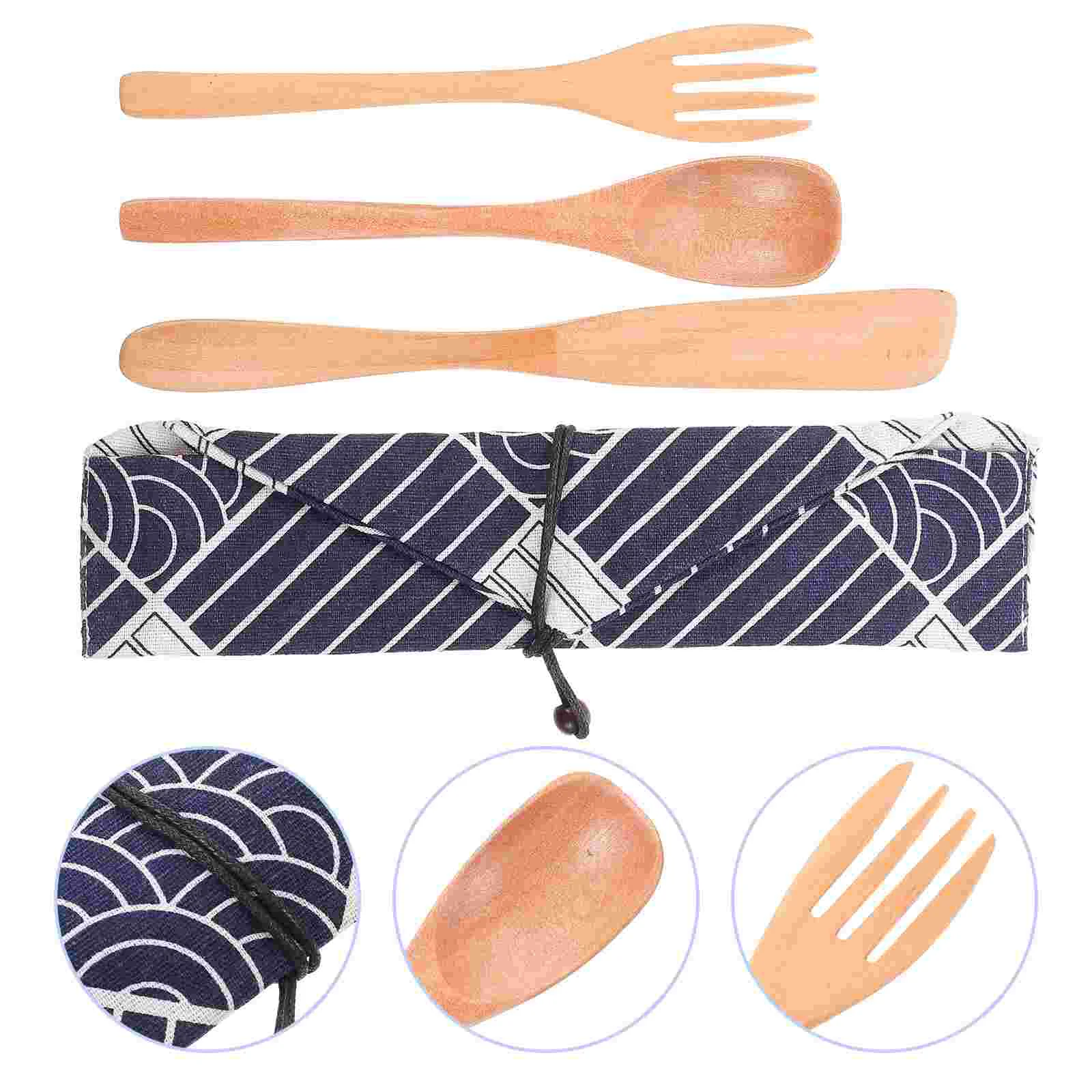 Wooden Spoon Fork Kit Travel Set Exquisite Cutlery Kit Chapstick Set Wooden Fork Spoon Suite Wooden Utensils Eating
Wooden Spoon Fork Kit Travel Set Exquisite Cutlery Kit Chapstick Set Wooden Fork Spoon Suite Wooden Utensils Eating