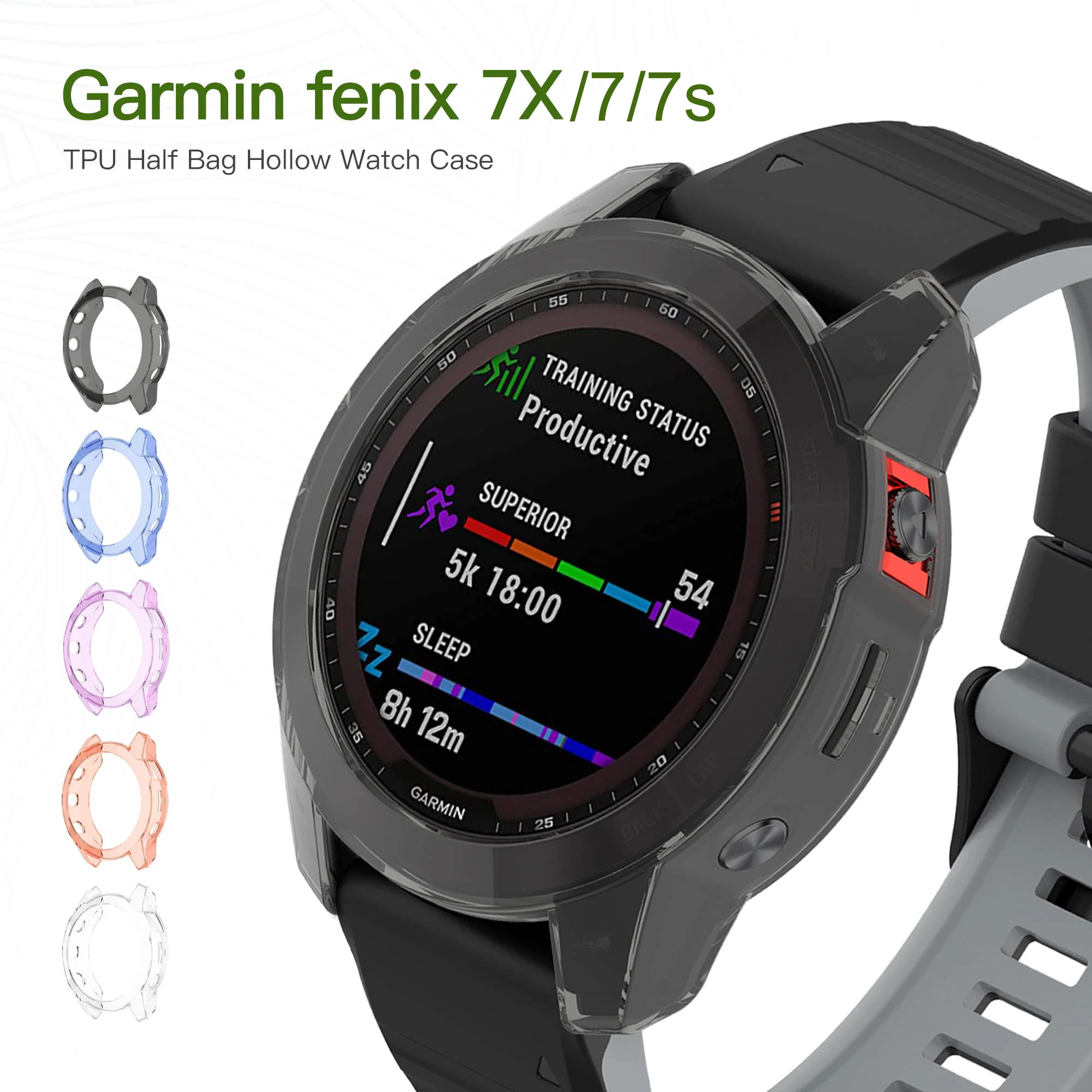 Силиконовый чехол из ТПУ для Garmin Fenix 7/garmin Fenix 7x, чехол с полным покрытием, защитный чехол для бампера, получехол для Garmin Fenix 7x/fenix 7, чехол
Силиконовый чехол из ТПУ для Garmin Fenix 7/garmin Fenix 7x, чехол с полным покрытием, защитный чехол для бампера, получехол для Garmin Fenix 7x/fenix 7, чехол