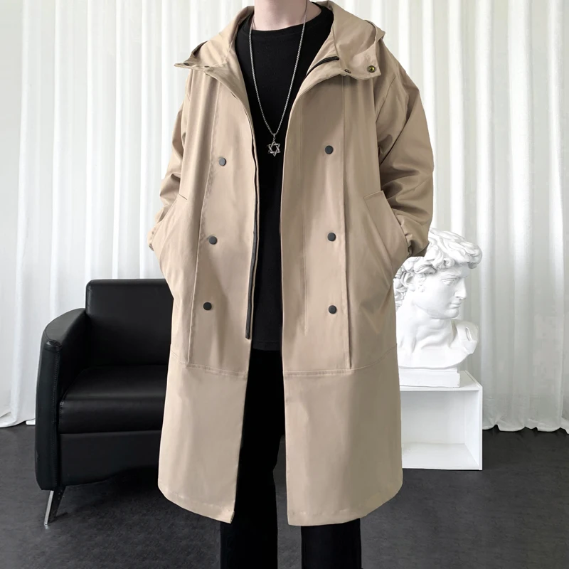 2022 Autumn New Mulit Pockets Hooded Jacket Coats Casual Loose Windbreaker Black Cargo Bomber Jacket Streetwear Man Outwear
2022 Autumn New Mulit Pockets Hooded Jacket Coats Casual Loose Windbreaker Black Cargo Bomber Jacket Streetwear Man Outwear