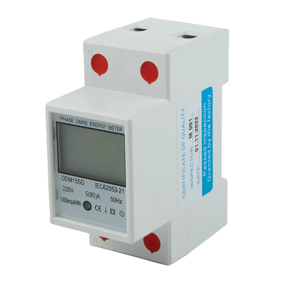 Meter Electricity Meter LCD Display Power Monitoring Instruments Solar Power Accessory Solar Power Generation Parts
Meter Electricity Meter LCD Display Power Monitoring Instruments Solar Power Accessory Solar Power Generation Parts