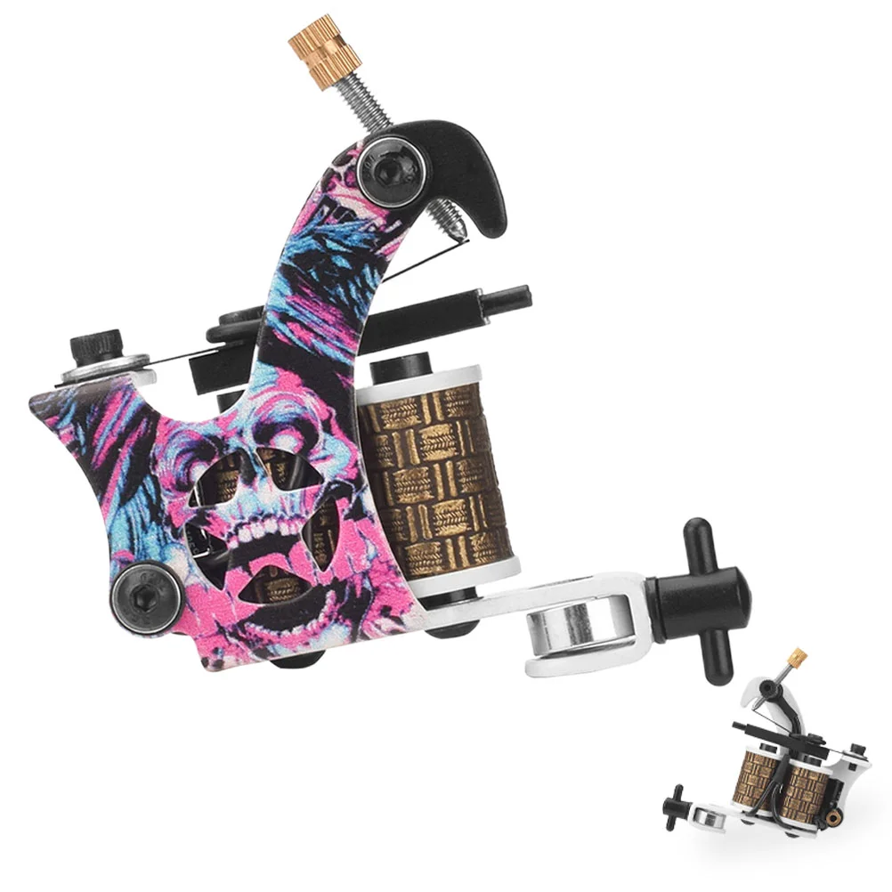 Coil Tattoo Machine Pink Tools Tattoos Salon Tattooing Supply Small Supplies Iron Cast Device
Coil Tattoo Machine Pink Tools Tattoos Salon Tattooing Supply Small Supplies Iron Cast Device