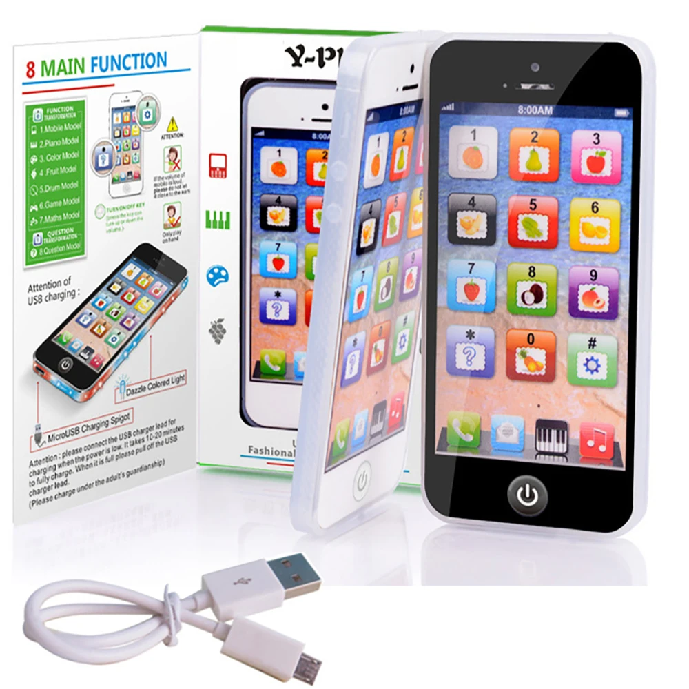 Искусственная игрушка для детей, раннее обучение на английском языке, музыкальный сотовый телефон со звуком, детский подарок для младенца 
Искусственная игрушка для детей, раннее обучение на английском языке, музыкальный сотовый телефон со звуком, детский подарок для младенца