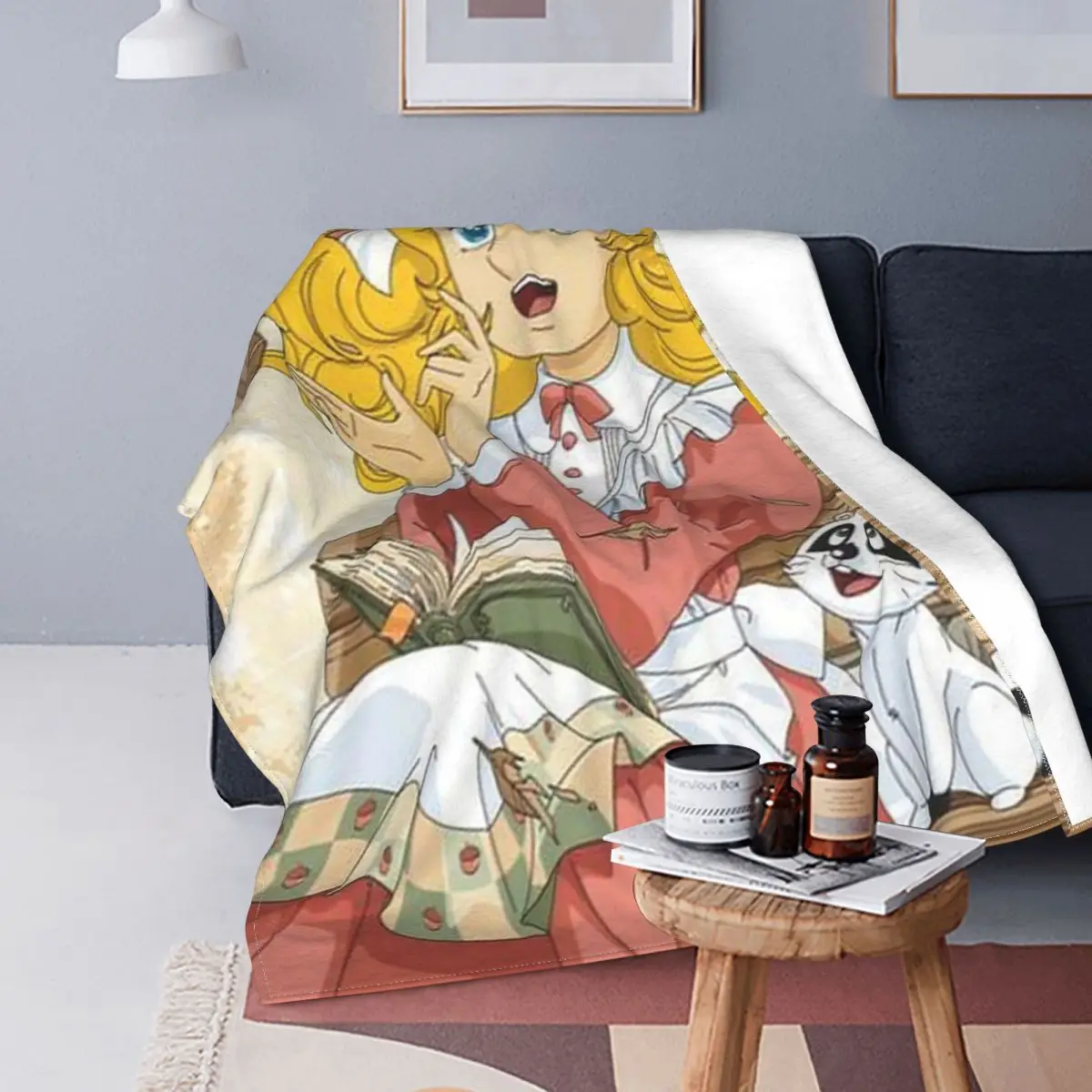 Candy Candy Anni 80 Cult Color Art Blanket Flannel Summer Anime Manga Portable Warm Throw Blankets for Home Office Plush Quilt
Candy Candy Anni 80 Cult Color Art Blanket Flannel Summer Anime Manga Portable Warm Throw Blankets for Home Office Plush Quilt