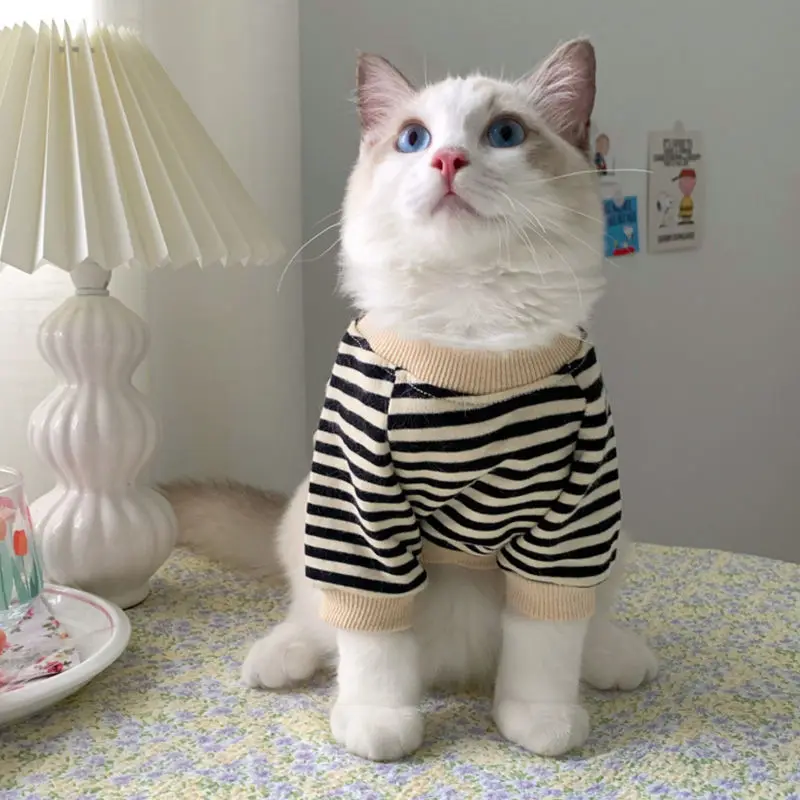 Autumn and winter pet dog cat cat clothes autumn fashion trendy brand handsome small milk British cat two-legged sweater
Autumn and winter pet dog cat cat clothes autumn fashion trendy brand handsome small milk British cat two-legged sweater