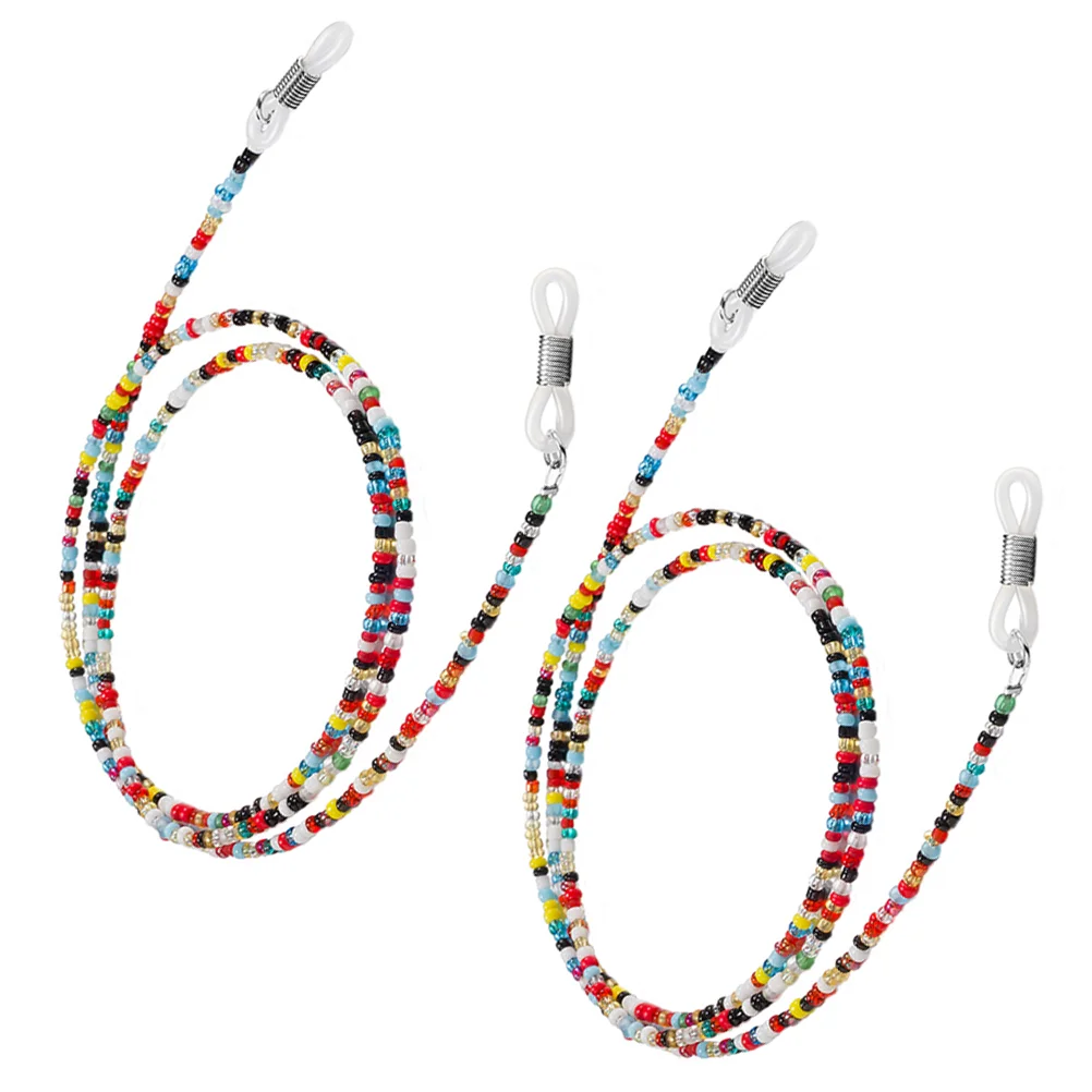 Eyeglasses String Holder Beaded Eyeglass Holders Around Neck Eyeglass Sunglasses Chain Retainer Cord Eyewear Lanyard for 2pcs
Eyeglasses String Holder Beaded Eyeglass Holders Around Neck Eyeglass Sunglasses Chain Retainer Cord Eyewear Lanyard for 2pcs