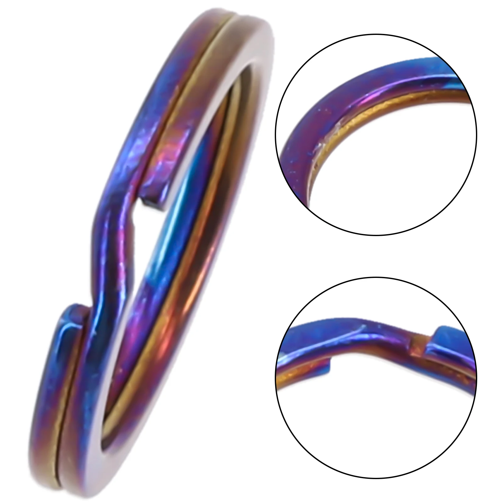 Titanium Alloy Side-pushing Designed Key Small Rings Nail Group Ring Split Key Rings For Dog ID Tags Replace Carryin
Titanium Alloy Side-pushing Designed Key Small Rings Nail Group Ring Split Key Rings For Dog ID Tags Replace Carryin