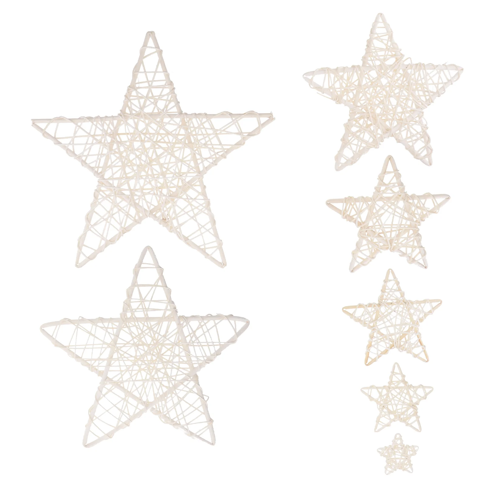 8pcs Rattan Pentagram Christmas Decorative Mixed Rattan Ornaments Rattan Pentagram
8pcs Rattan Pentagram Christmas Decorative Mixed Rattan Ornaments Rattan Pentagram