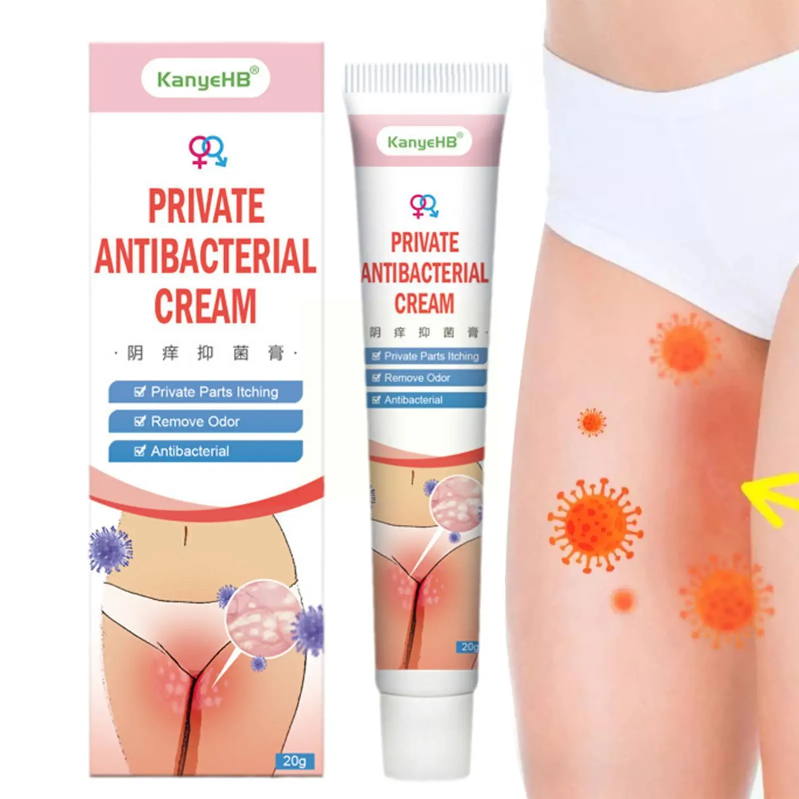 Антибактериальный крем для удаления запаха, дезодорант для киски в подмышках, мазь для ухода за здоровьем в блистере, против зуда, травяной ...
Антибактериальный крем для удаления запаха, дезодорант для киски в подмышках, мазь для ухода за здоровьем в блистере, против зуда, травяной ...