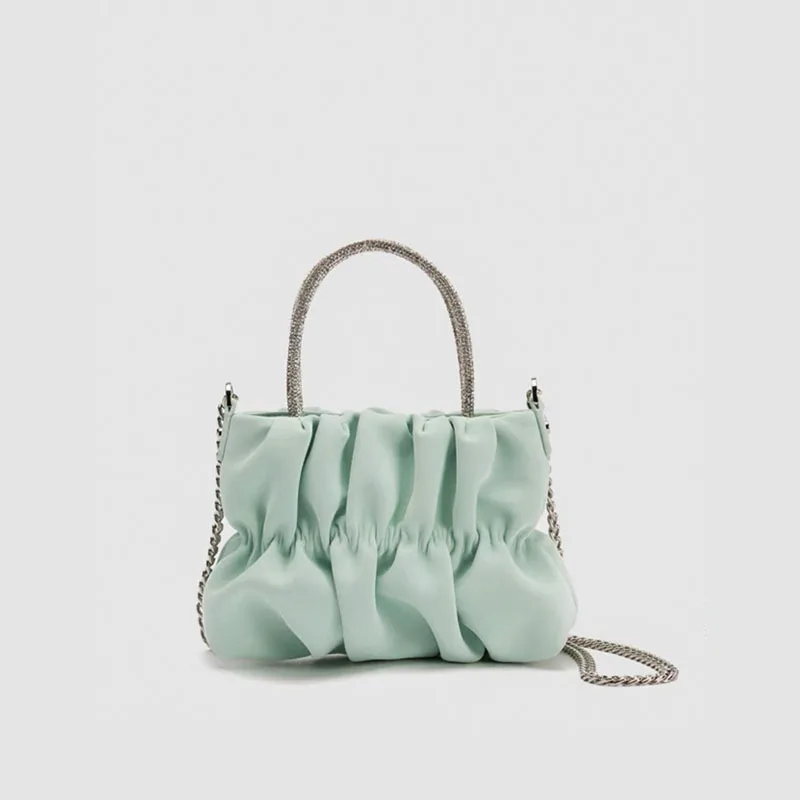 2023 New Mini Rhinester Handbag Fold Bag Socialite Style Fashion Light Luxury Party Crossbody Bag Cloud Female Bag
2023 New Mini Rhinester Handbag Fold Bag Socialite Style Fashion Light Luxury Party Crossbody Bag Cloud Female Bag