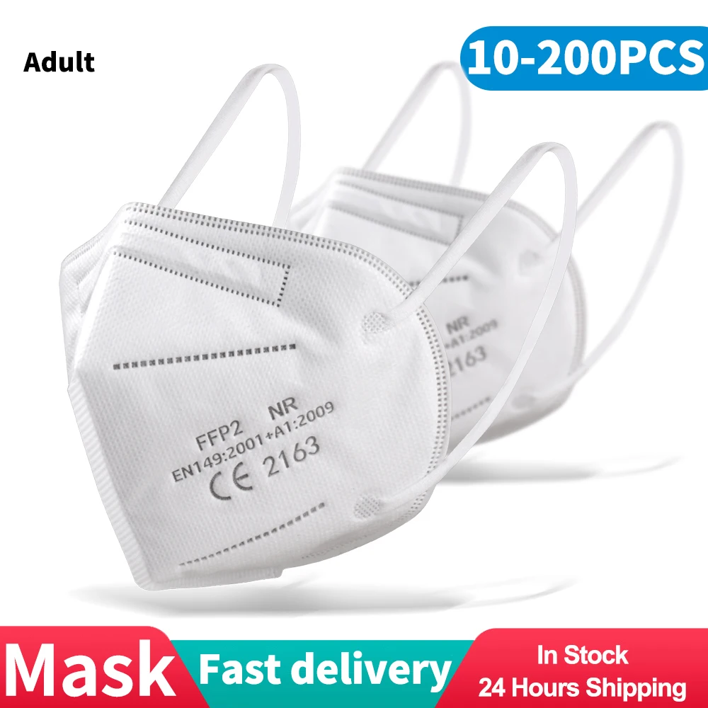 10-200 PCS Adult Disposable Face Masks 100pcs 5ply Ear Loop Mouth Cover Fashion Fabric Masks for Face Headband masques(White)
10-200 PCS Adult Disposable Face Masks 100pcs 5ply Ear Loop Mouth Cover Fashion Fabric Masks for Face Headband masques(White)