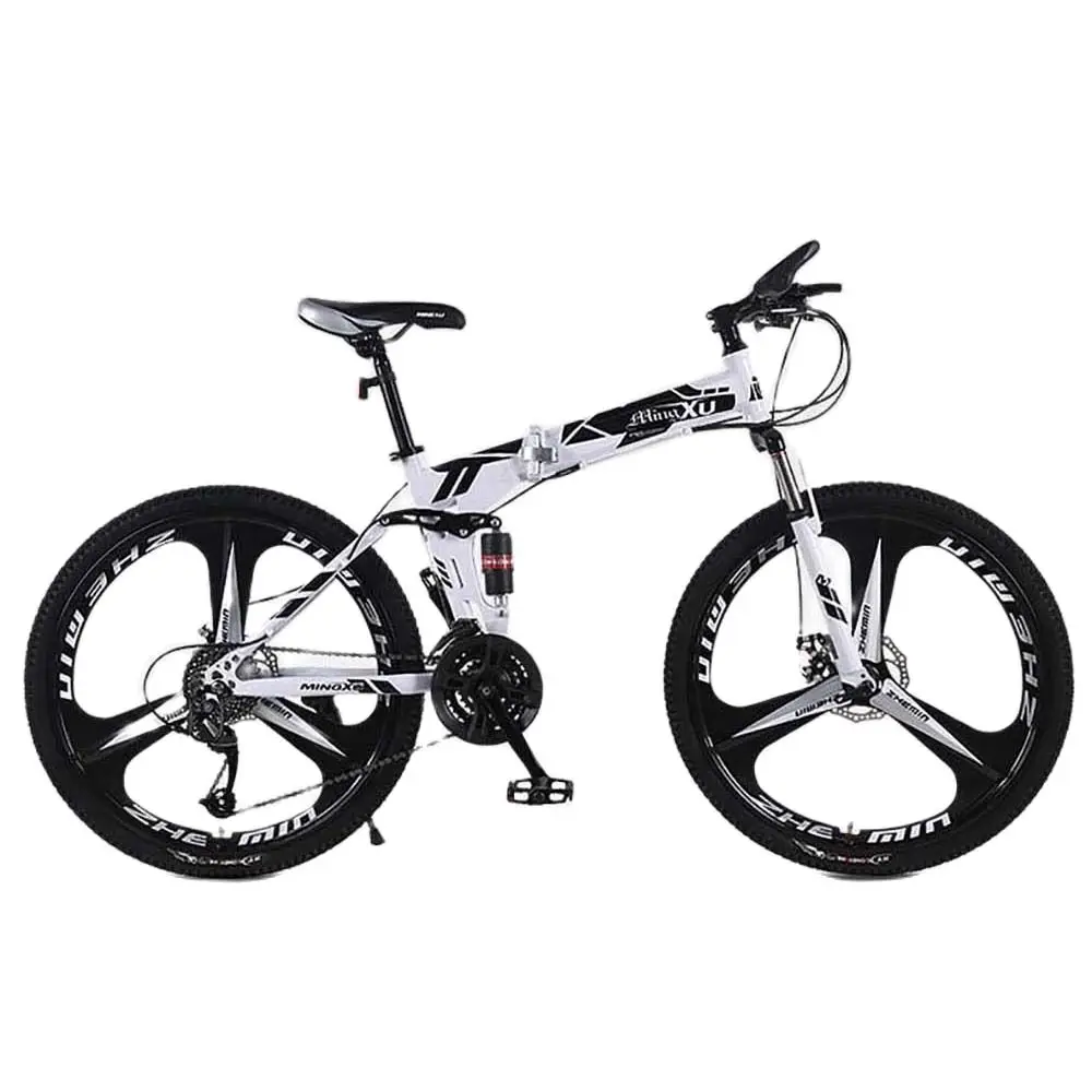 26 Inch Mountain Bicycle Folding Speed Change Bike High Carbon Steel Soft Tail Frame Front Rear Double Mechanical Disc Brake
26 Inch Mountain Bicycle Folding Speed Change Bike High Carbon Steel Soft Tail Frame Front Rear Double Mechanical Disc Brake
