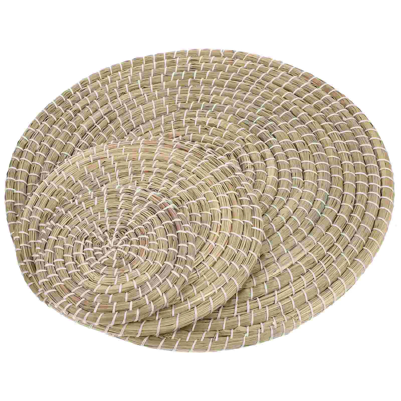 Placemats Woven Placemat Table Round Mats Hyacinth Rattan Mat Braided Weave Place Seagrass Tablemats Water Decorative Insulated
Placemats Woven Placemat Table Round Mats Hyacinth Rattan Mat Braided Weave Place Seagrass Tablemats Water Decorative Insulated