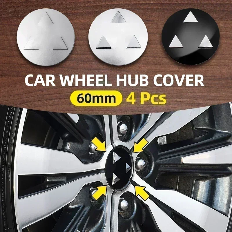 4 шт. колпачки на колёсики для Mitsubishi Asx Lancer Pajero Outlander 3 Xl l200 EX10 Colt
