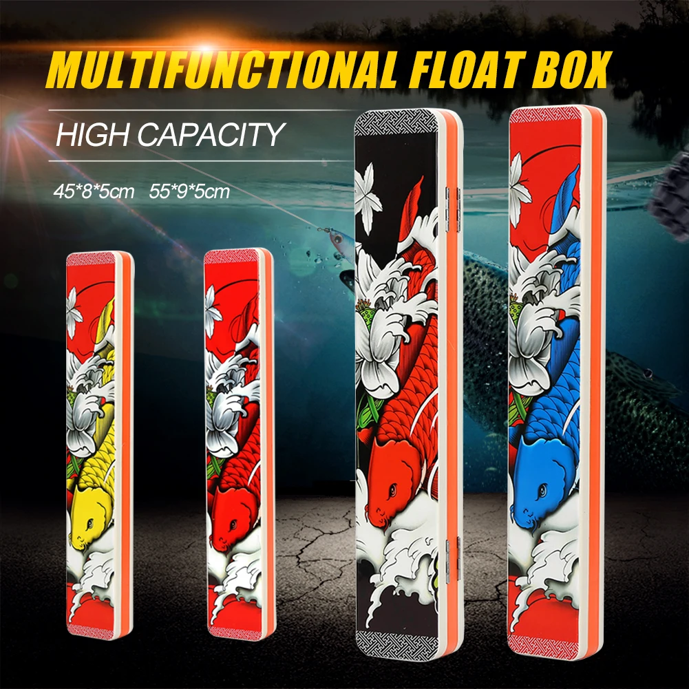 Multifunctional Fishing Tackle Float Box Fishing Line Winding Board Accessories Tool Storage Box 45-55cm Fishing Supplies
Multifunctional Fishing Tackle Float Box Fishing Line Winding Board Accessories Tool Storage Box 45-55cm Fishing Supplies