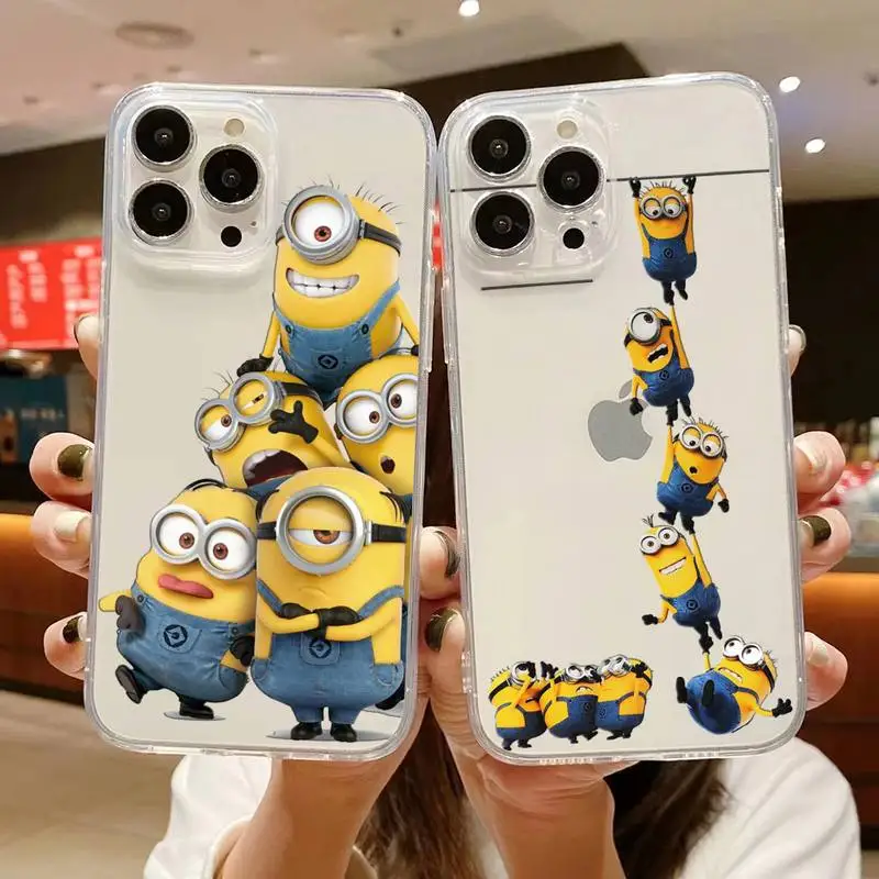 M-Minions Phone Case For iphone 14 Plus 13 12 11 Pro Max Mini X XS XR Soft Transparent Cover
M-Minions Phone Case For iphone 14 Plus 13 12 11 Pro Max Mini X XS XR Soft Transparent Cover