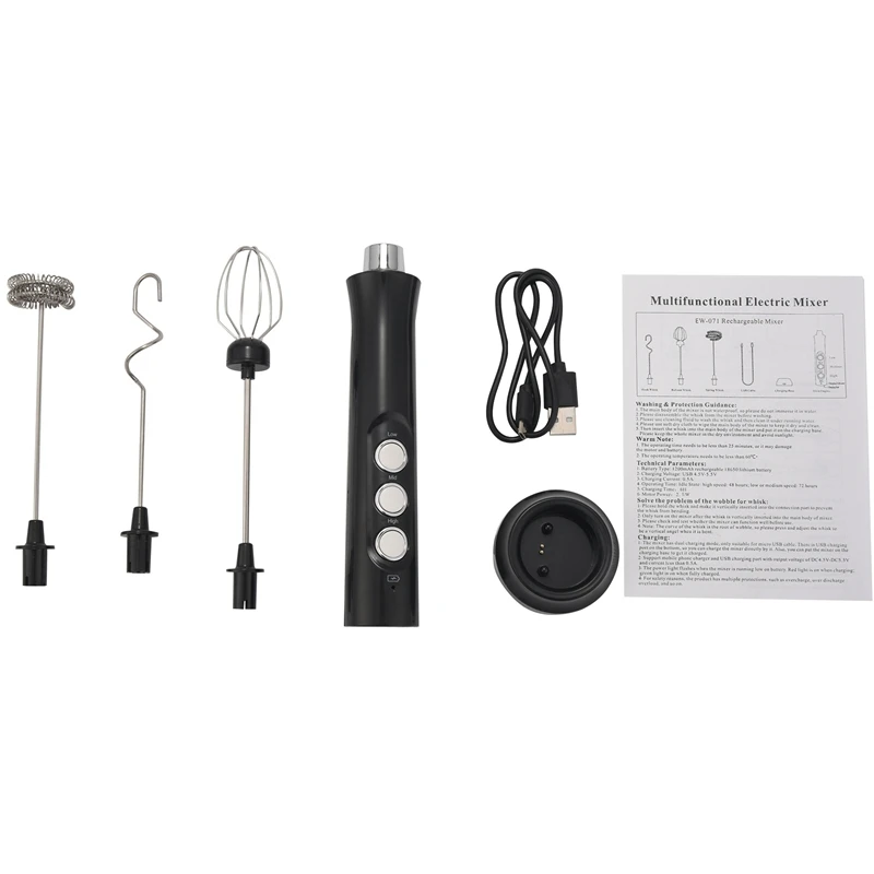 Hot-1Set вспениватель молока ручной Sross Электрический пенообразователь USB Перезаряжаемый вспениватель кофе для кофе, капучино, венчики для яиц
Hot-1Set вспениватель молока ручной Sross Электрический пенообразователь USB Перезаряжаемый вспениватель кофе для кофе, капучино, венчики для яиц