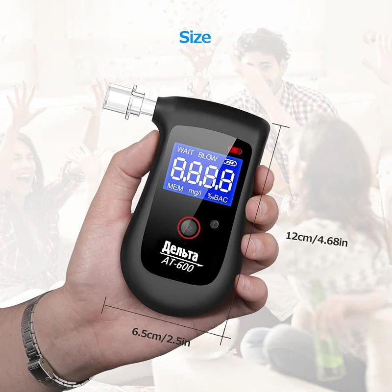 

AA168N new high accuracy mini Alcohol Tester,breathalyzer ,alcometer ,Alcotest remind driver safety in roadway diagnostic tool