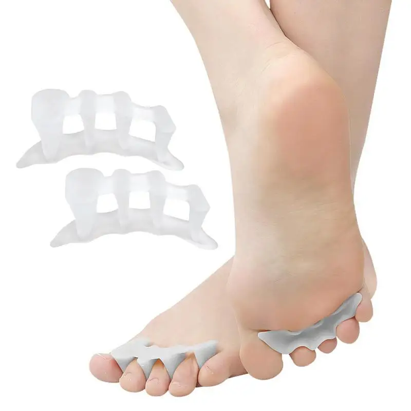 Toe Spreader 3-Hole Hammer Toe Straightener Gel Toe Separators For Correcting Overlapping Toes Crooked Toes Hammer Toes
Toe Spreader 3-Hole Hammer Toe Straightener Gel Toe Separators For Correcting Overlapping Toes Crooked Toes Hammer Toes