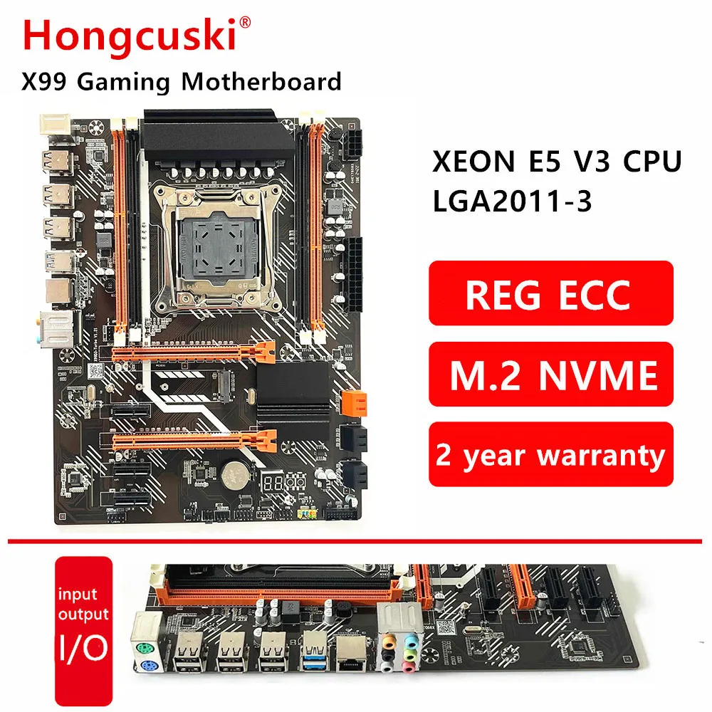 Материнская плата X99, NVME M.2 SSD REG ECC RAM LGA2011-V3 DDR3, системная плата с поддержкой Xeon e5 2678 v3, ПК, игровой USB Wi-Fi порт
Материнская плата X99, NVME M.2 SSD REG ECC RAM LGA2011-V3 DDR3, системная плата с поддержкой Xeon e5 2678 v3, ПК, игровой USB Wi-Fi порт