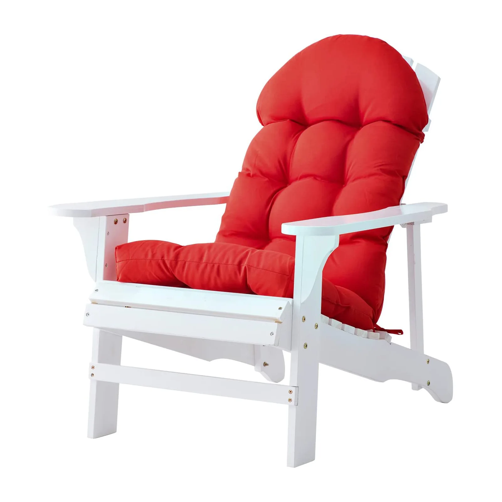 

Подушки для стула с высокой спинкой, водостойкие, 44X19X4,72 дюйма, для патио, шезлонг, подушка для уличного сиденья/спинки стула, стеганая подушк...