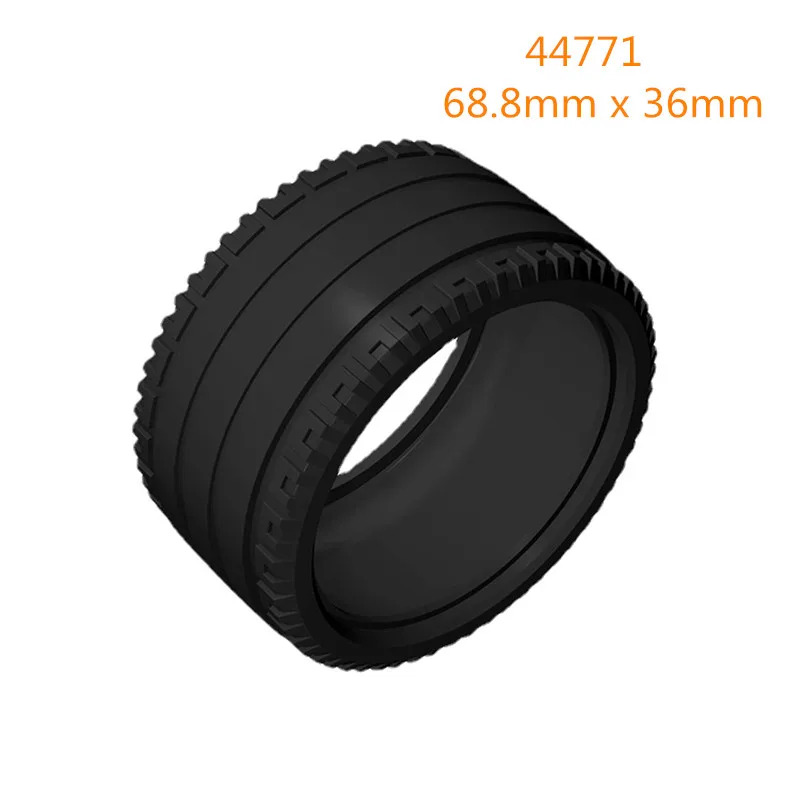 Buildings Blocks 44771 Tire 68.8mm x 36mm ZR Brick Collections Bulk Modular GBC Technical Tyre MOC Set 
Buildings Blocks 44771 Tire 68.8mm x 36mm ZR Brick Collections Bulk Modular GBC Technical Tyre MOC Set