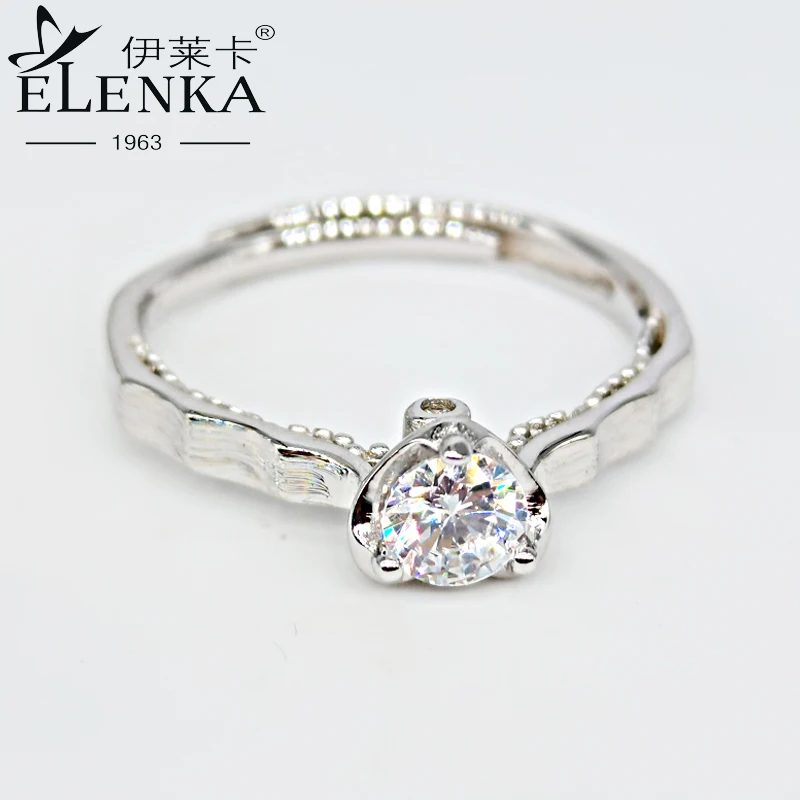 925 Sterling Silver Rings For Women Original Zircon Heart Design Engagement Wedding Crystal Ring Luxury Jewelry Simple for Party
925 Sterling Silver Rings For Women Original Zircon Heart Design Engagement Wedding Crystal Ring Luxury Jewelry Simple for Party