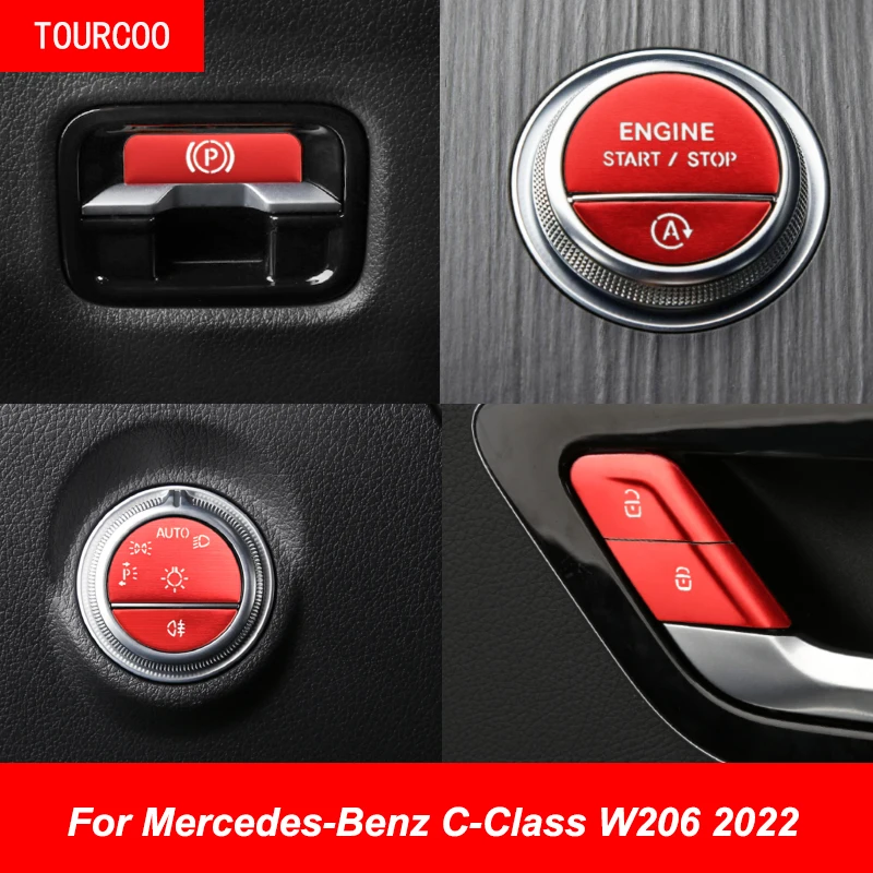 Для Mercedes-Benz C-Class W206 C200 C220 C260 C300 2022 декоративная наклейка с одной кнопкой старта переключателя фары двери замка
Для Mercedes-Benz C-Class W206 C200 C220 C260 C300 2022 декоративная наклейка с одной кнопкой старта переключателя фары двери замка