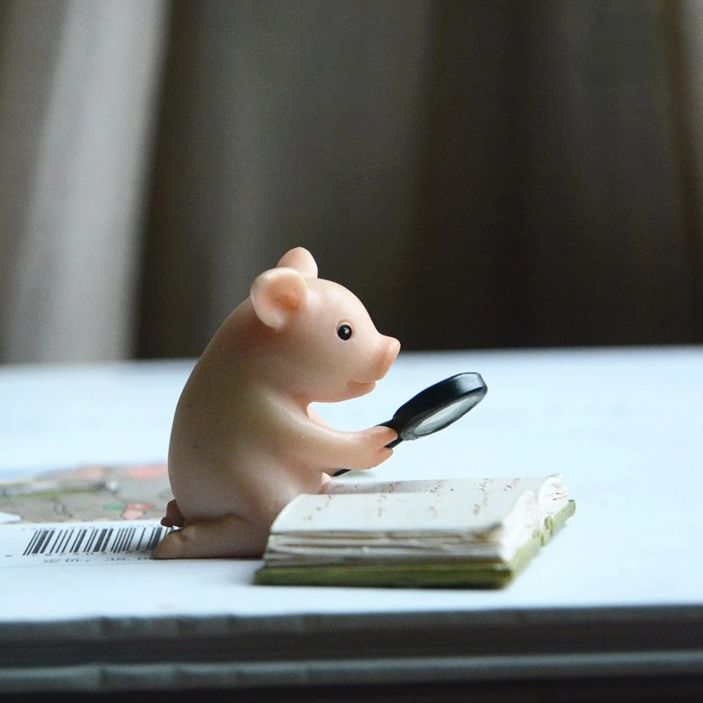 Pig Cute Toys Miniature Items Accessoires Pendulum Figurki Statuette Decoration Speelgoed Brinquedo Resin Estatua Desk Little
Pig Cute Toys Miniature Items Accessoires Pendulum Figurki Statuette Decoration Speelgoed Brinquedo Resin Estatua Desk Little