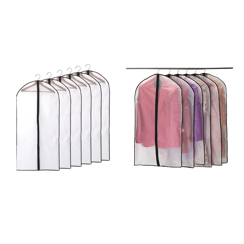Garment Covers Dustproof Clothes Covers Moth Proof Coat Bag with Zip PEVA Translucent Dress Cover Waterproof Anti-Mite
Garment Covers Dustproof Clothes Covers Moth Proof Coat Bag with Zip PEVA Translucent Dress Cover Waterproof Anti-Mite