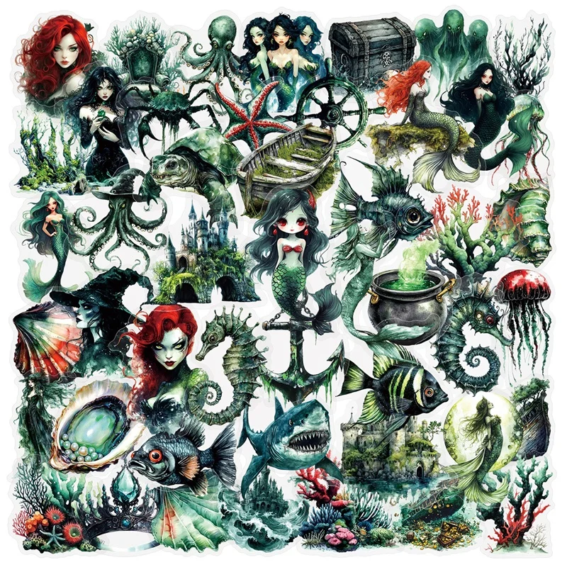 Kawaii Terror Русалка ПЭТ стикеры для детей
Kawaii Terror Русалка ПЭТ стикеры для детей