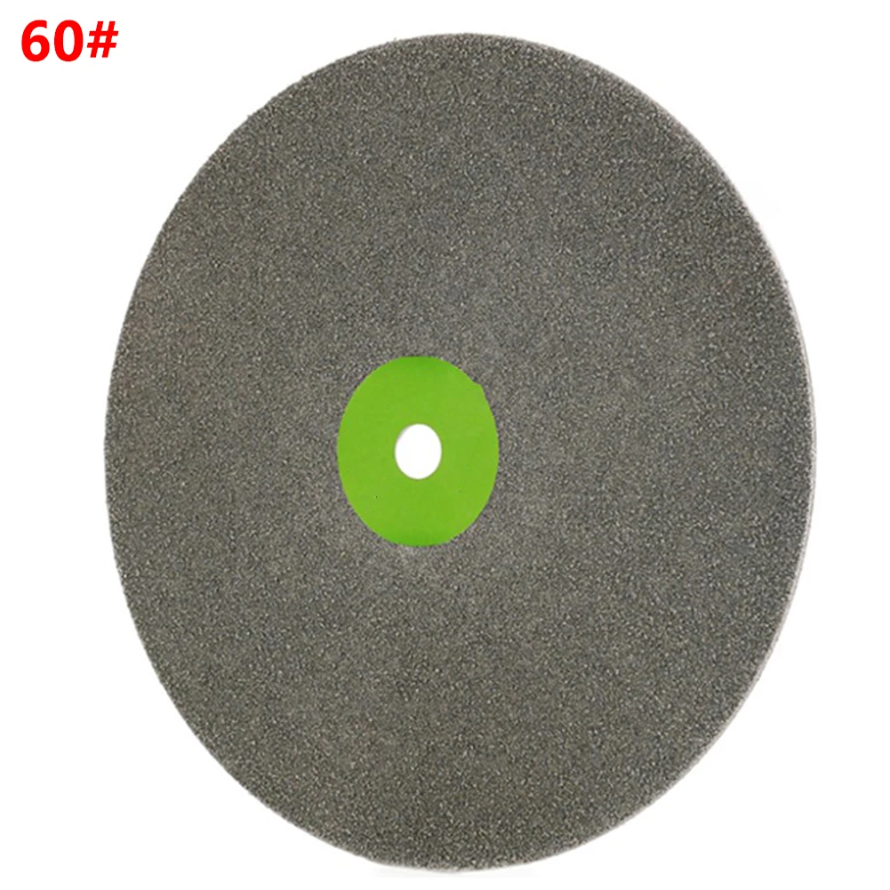 

1*Abrasive Grinding Disc 200mm 12.7mm Bore Diamond Coated Flat Lapping Wheel 60-3000grit For Gemstone Jewelry Polishing Tools